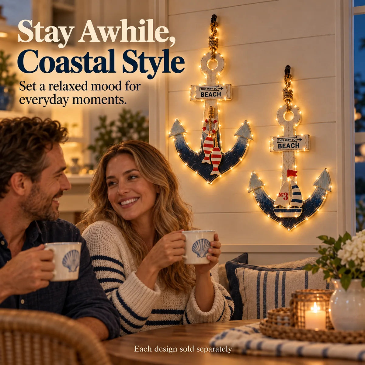 Stay Awhile, Coastal Style