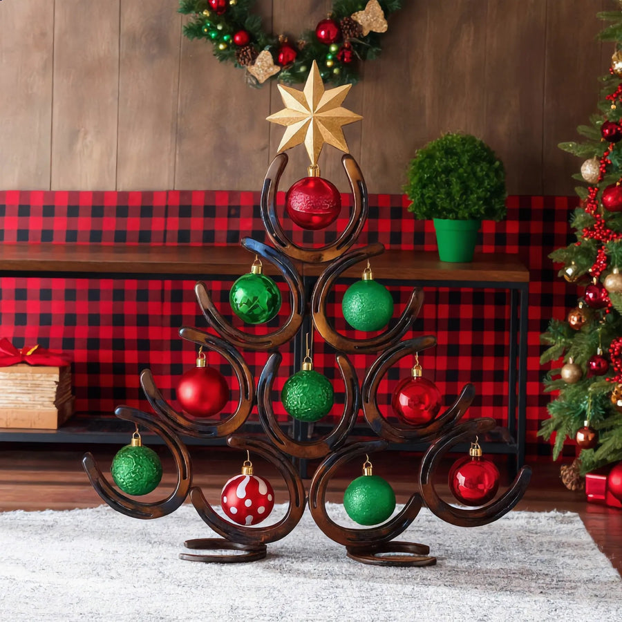 Horseshoe Christmas tree holiday product photo 9