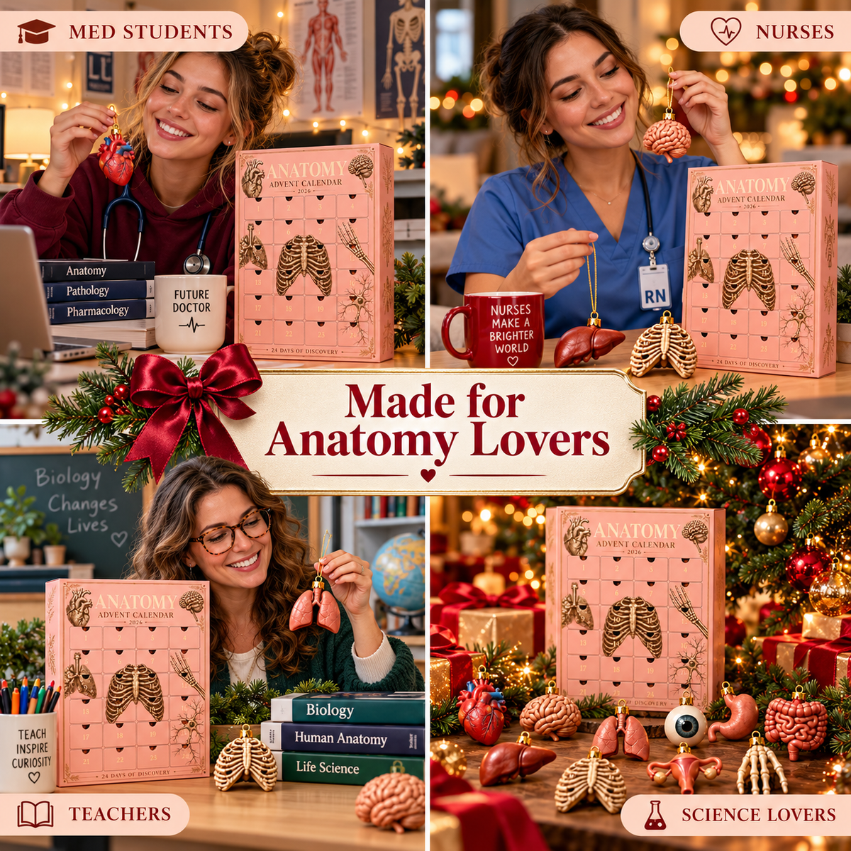 Gift ideas for medical students nurses biology teachers and anatomy lovers
