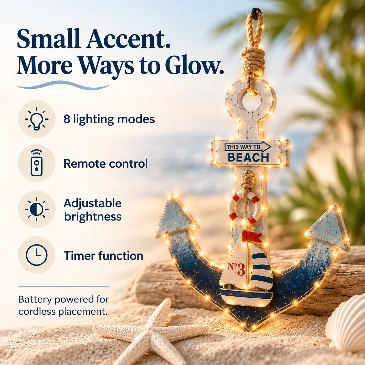 Small Accent. More Ways to Glow.