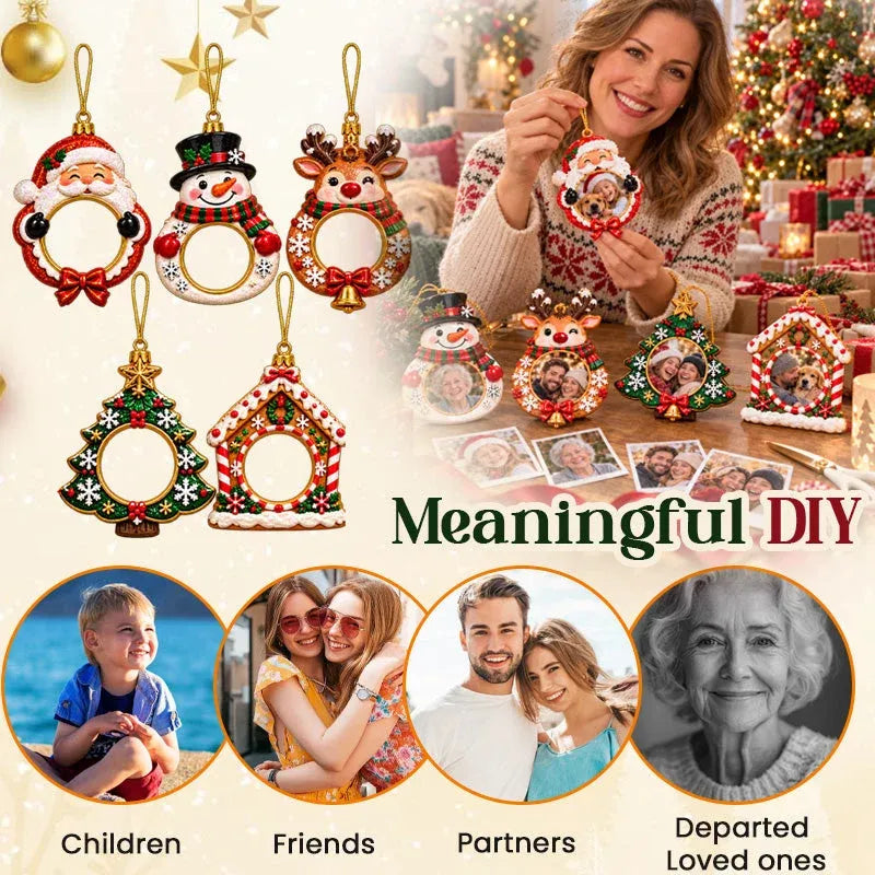 Personalisierter Weihnachts-Fotoanhänger
