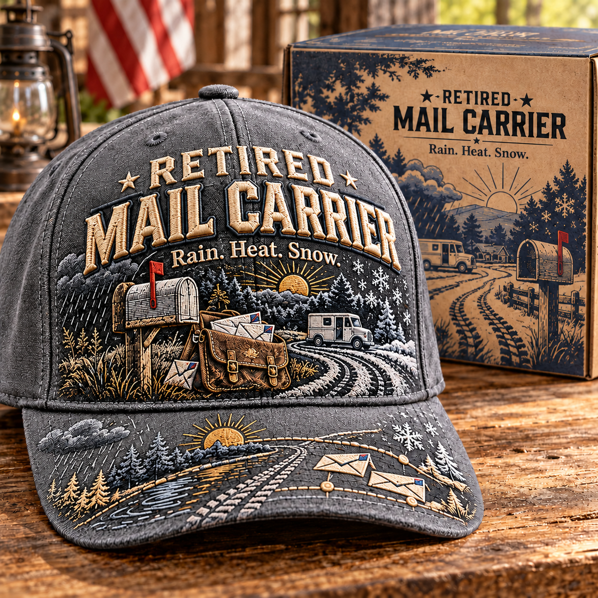 🇺🇸 Last Day Promo: 49% OFF📬Retired Mail Carrier Baseball Cap