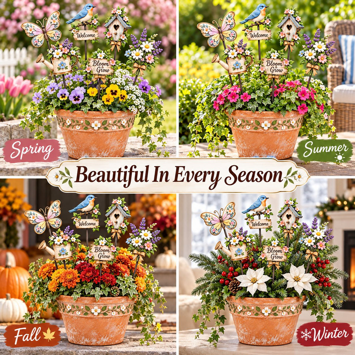 My Little Cottage Garden™ DIY Pot Stake Kit