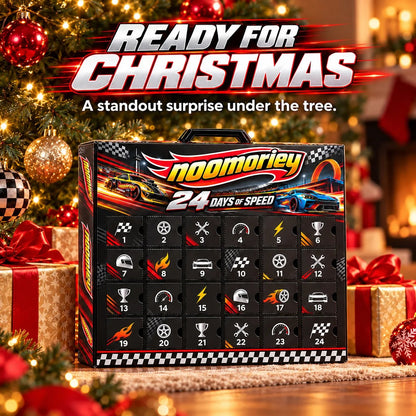 🏁 24 Days of Racing Magic – Christmas Mini Car Collector's Advent Calendar 🎄