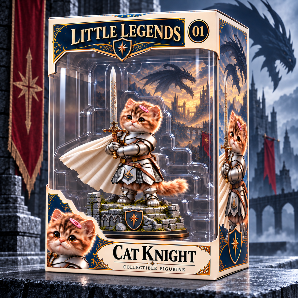 ⚔️ Cat Knight — The Tiny Guardian 🐾