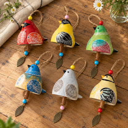 🐦 Ceramic Bird Hanging Ornament