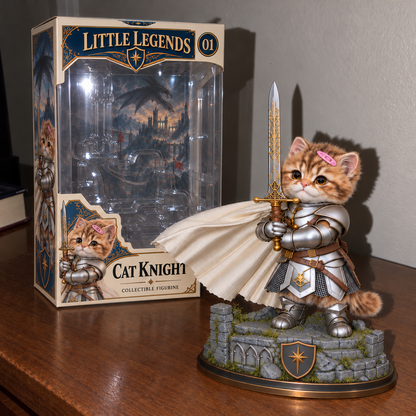 ⚔️ Cat Knight — The Tiny Guardian 🐾