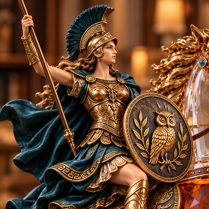 🦉⚔️Athena’s Valor Whiskey — Warrior Goddess Edition