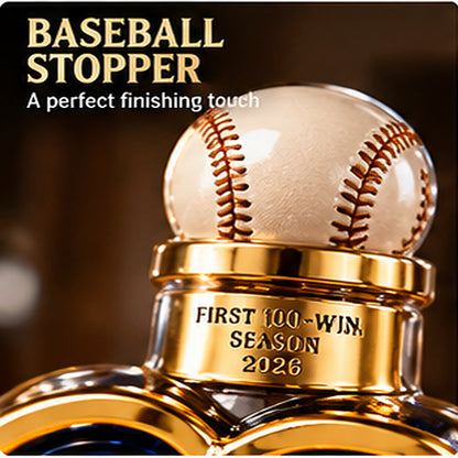 This Is My Crew! 100-Win Season Commemorative Whiskey Bottle