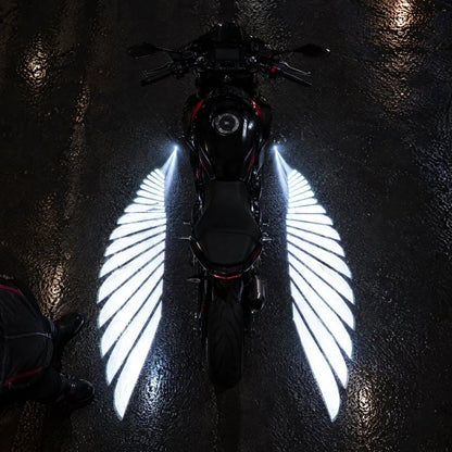 🏍️ Angel Wing Motorcycle LED Projector Lights