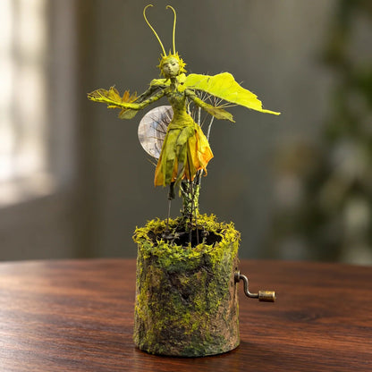 Hand-Cranked Fantastical Sculpture — Turn the Handle, Set the Scene in Motion