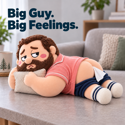 🍑 Cheeky Dudes – Funny Plush Butt Tissue Holder