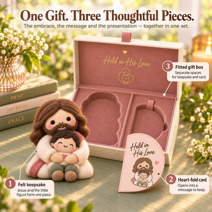 Faith-Inspired Felt Keepsake Gift Set | 6 Meaningful Designs with Matching Message Card & Gift Box 🎁