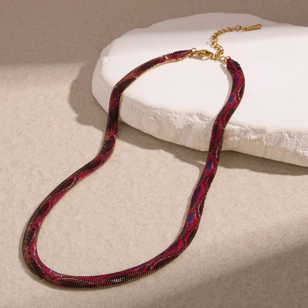 🐍Serpent Statement Necklace – A Symbol of Mystery & Power✨