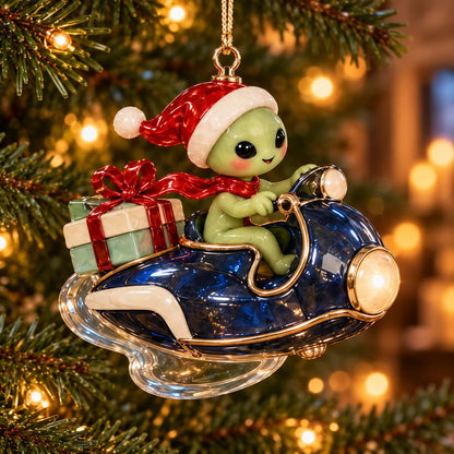 👽🎄 Christmas Alien UFO Ornaments – 6 Cute Cosmic Designs, Unique Christmas Tree Decorations & Holiday Gifts 🚀✨