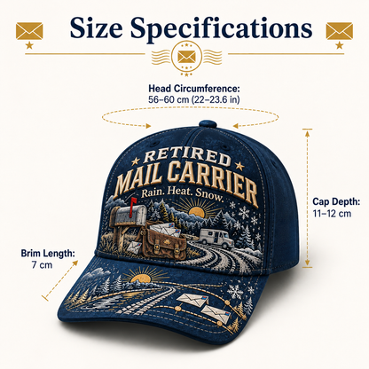 🇺🇸 Last Day Promo: 49% OFF📬Retired Mail Carrier Baseball Cap