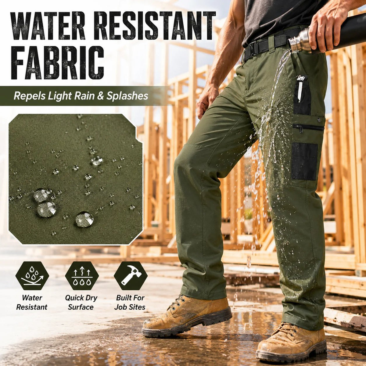 Men's Flame-Resistant (FR) Tactical Work Pants