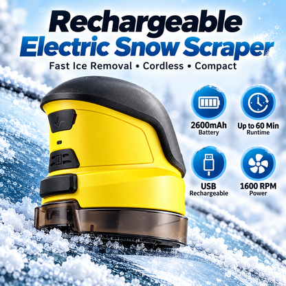 🚗❄️ Cordless Electric Ice Scraper – Fast & Easy Windshield Snow Removal