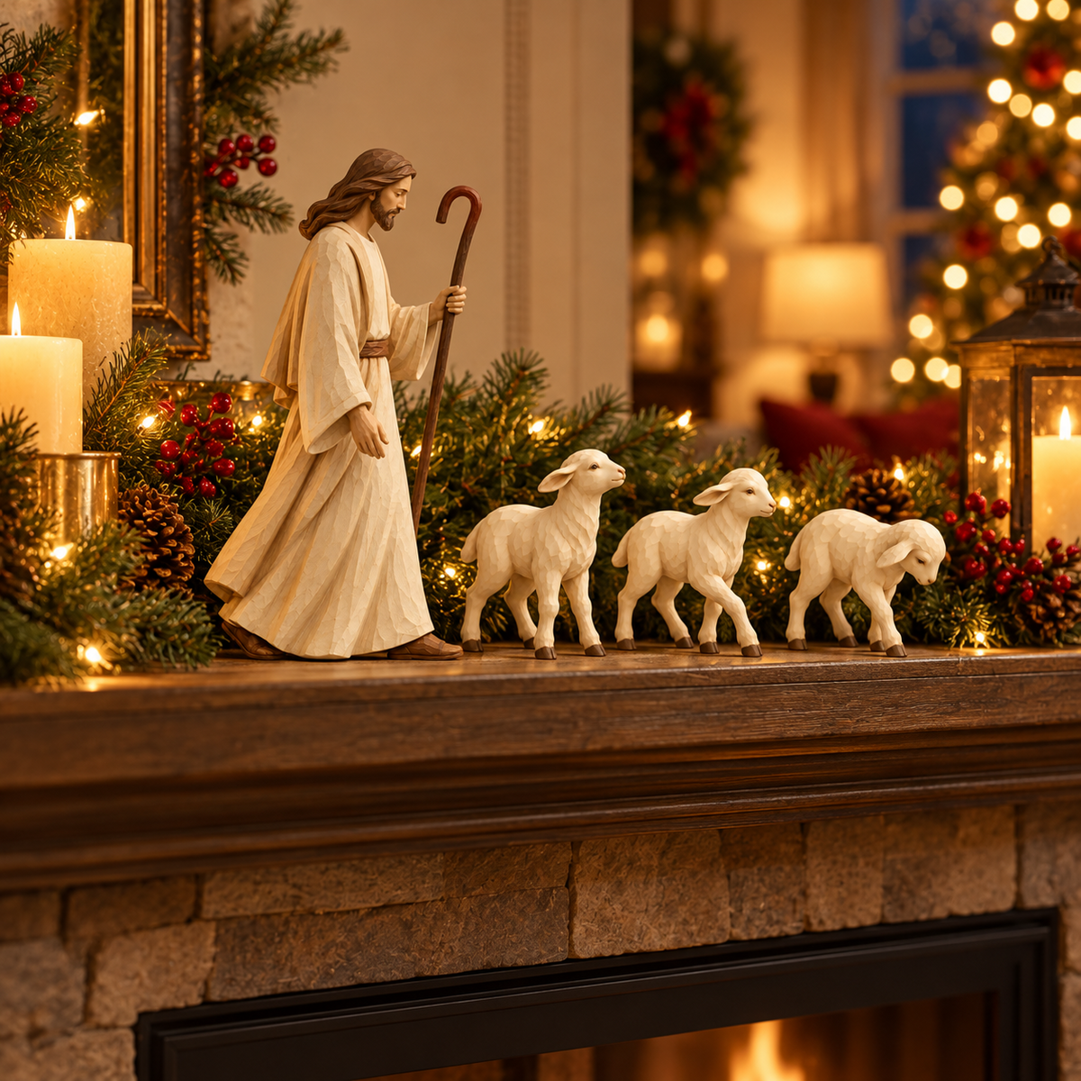 The Good Shepherd & Lambs Collection