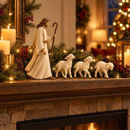 The Good Shepherd & Lambs Collection