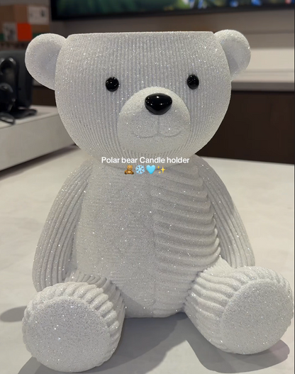Cozy Teddy Bear Candle Holder – Make Your Favorite Candle Even Cuter
