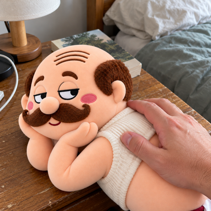 🍑 Cheeky Dudes – Funny Plush Butt Tissue Holder