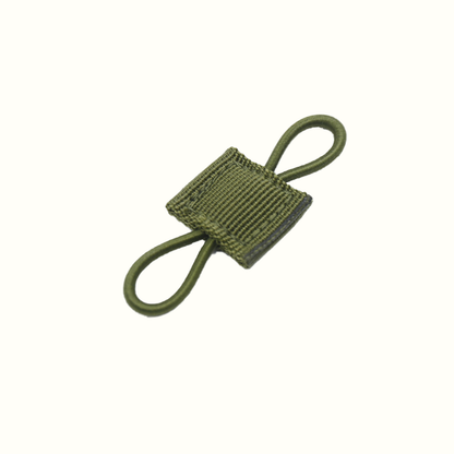 Tactical Dual-Loop Gear Retainer Clips – Lightweight Multi-Purpose Accessory Holder for Backpacks