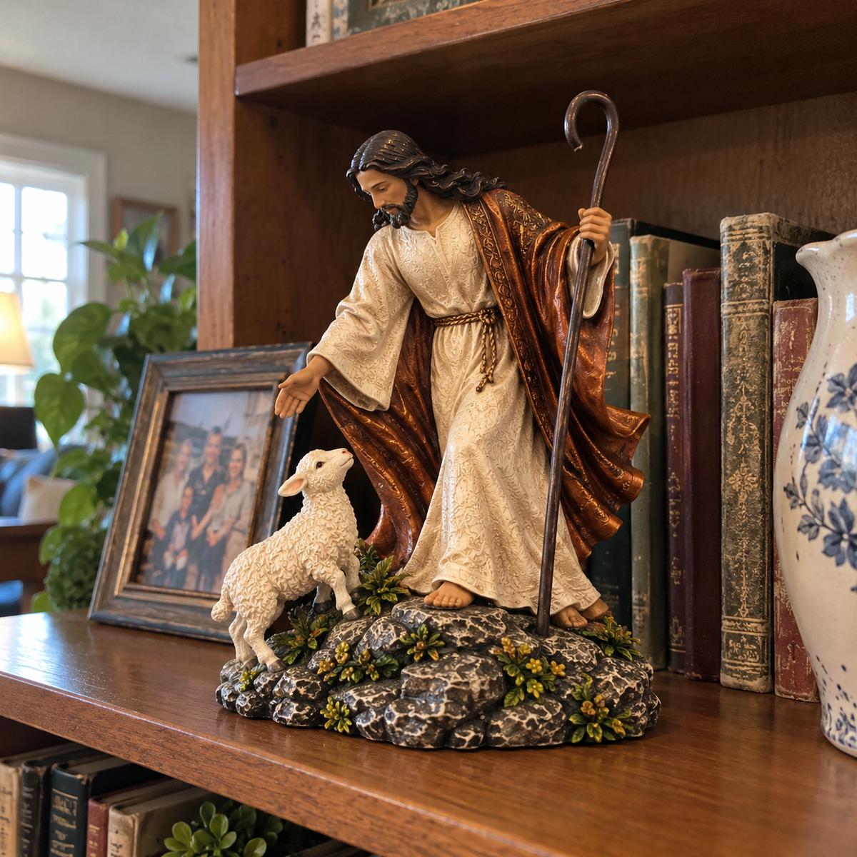 Through Every Storm, Never Alone – Jesus Story Sculpture Collection