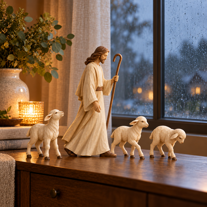 The Good Shepherd & Lambs Collection