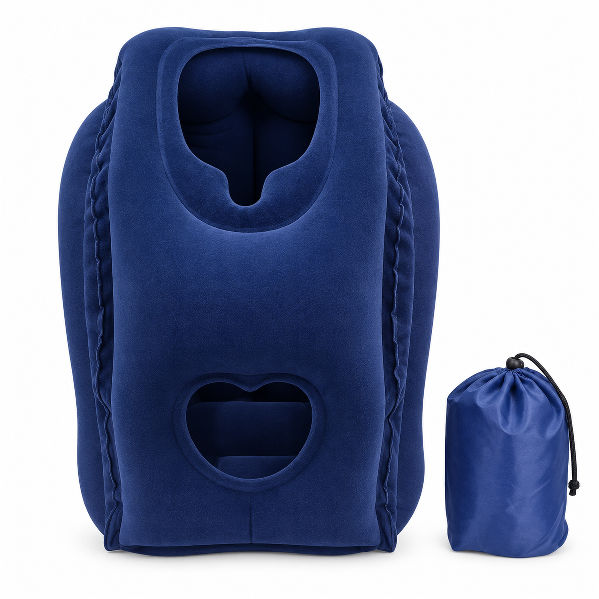 Portable Inflatable Nap Pillow – Head & Arm Support for Travel, Work Breaks & Power Naps