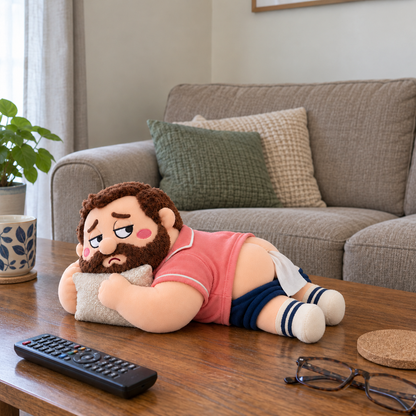 🍑 Cheeky Dudes – Funny Plush Butt Tissue Holder