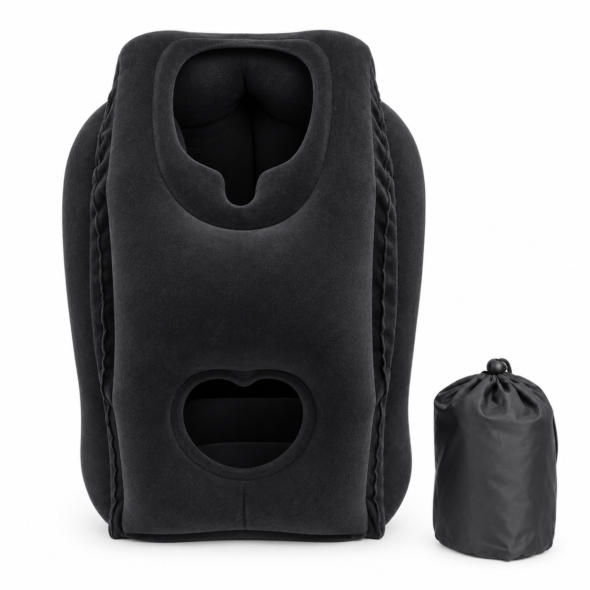 Portable Inflatable Nap Pillow – Head & Arm Support for Travel, Work Breaks & Power Naps