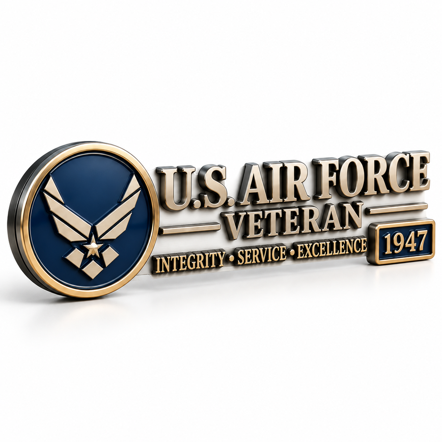 U.S. Air Force Veteran emblem