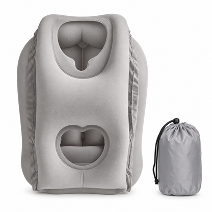 Portable Inflatable Nap Pillow – Head & Arm Support for Travel, Work Breaks & Power Naps