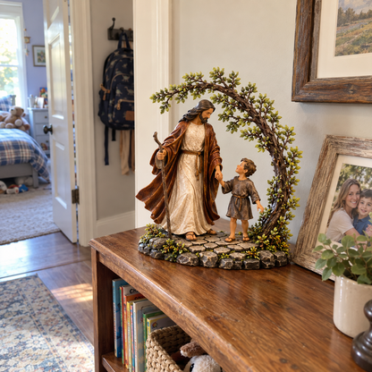 Through Every Storm, Never Alone – Jesus Story Sculpture Collection