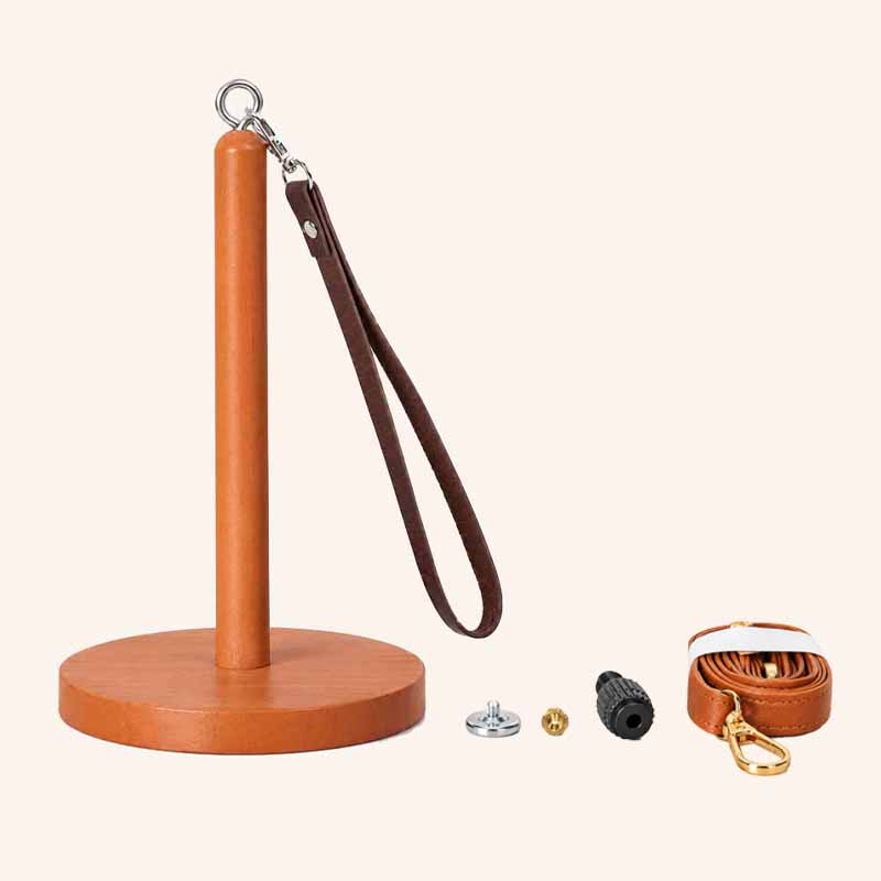 🧶 Portable Yarn Holder with Spinning Winding Stand