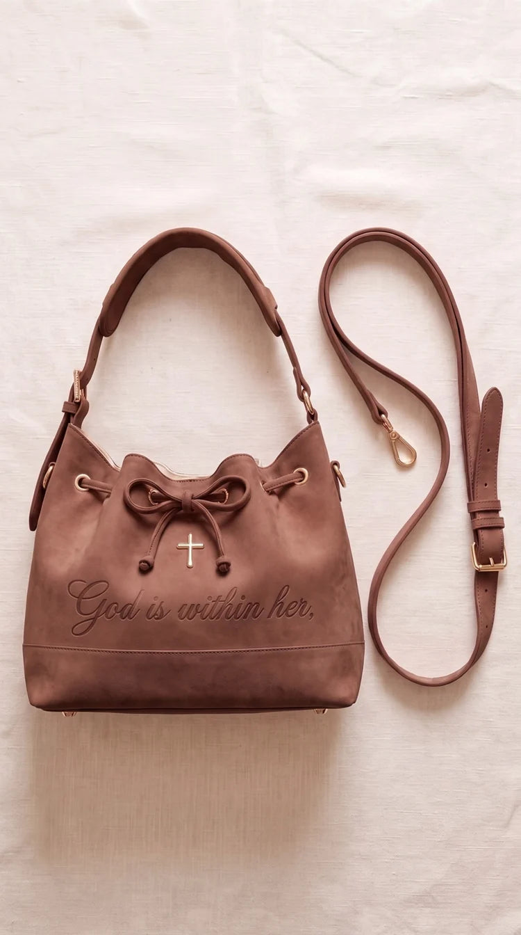 God Is Within Her – Christian Faith-Inspired Crossbody & Shoulder Bag