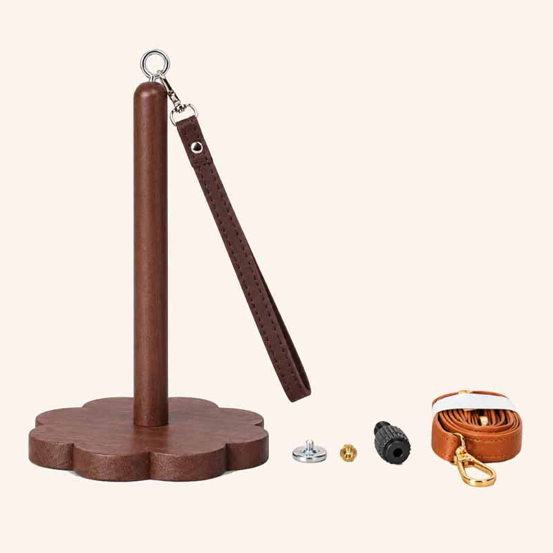 🧶 Portable Yarn Holder with Spinning Winding Stand