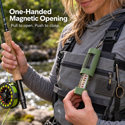 Wearable Fly Box – Portable Fly Fishing Storage Case
