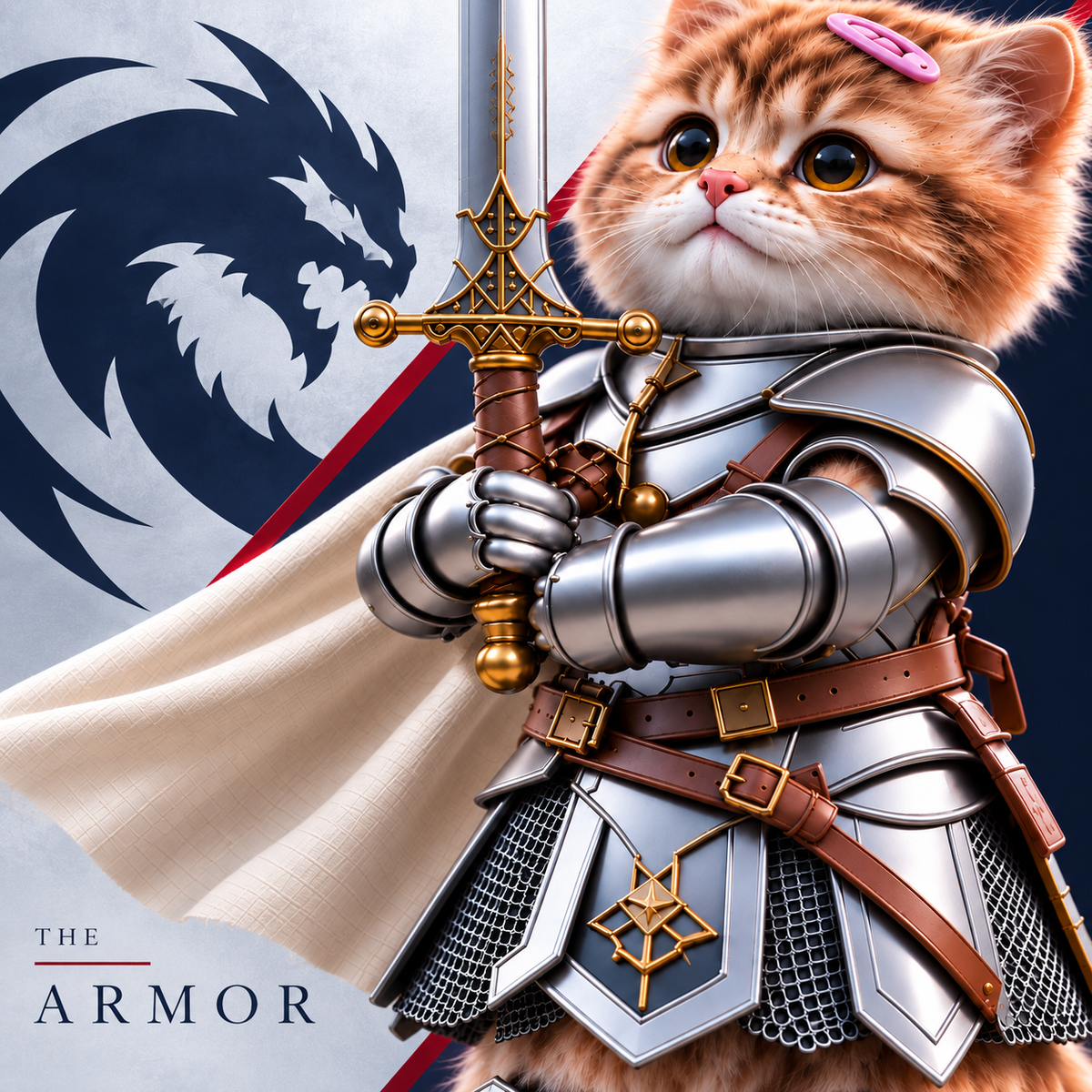 ⚔️ Cat Knight — The Tiny Guardian 🐾