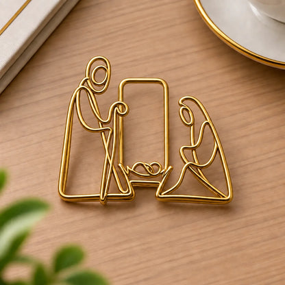 ✝️📚Faith-Inspired Gold Paper Clips — Meaningful Christian Bookmarks