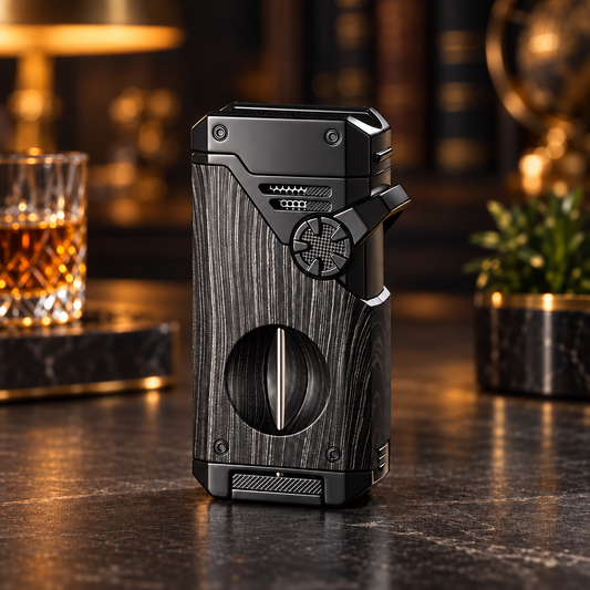 🔥 Vintage Luxury Refillable Lighter with Timeless Retro Style