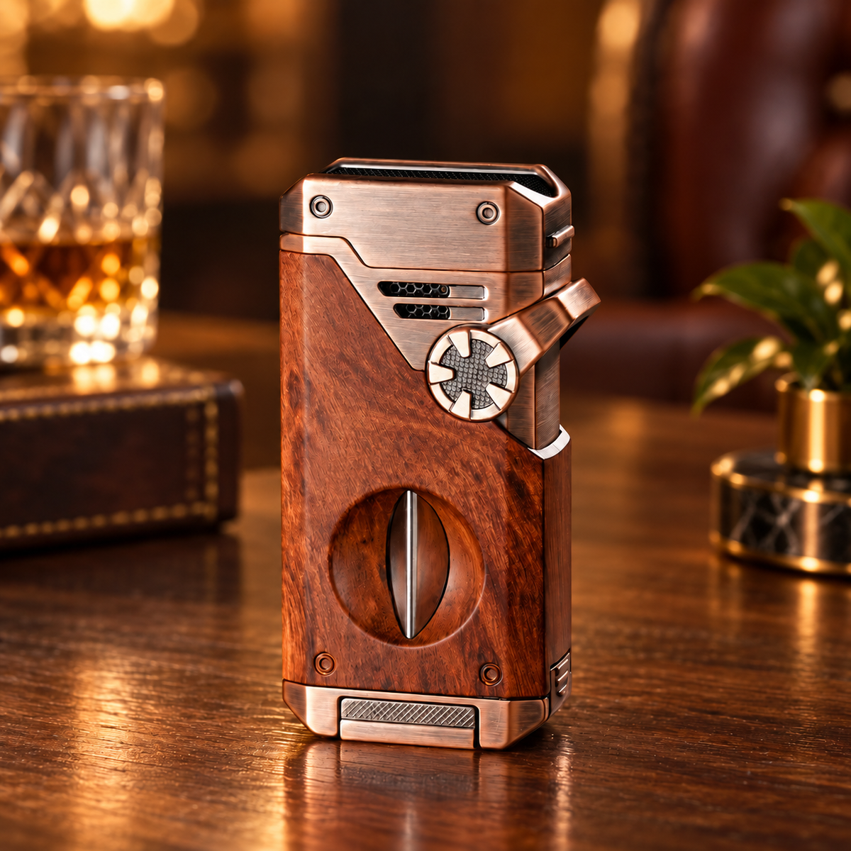 🔥 Vintage Luxury Refillable Lighter with Timeless Retro Style