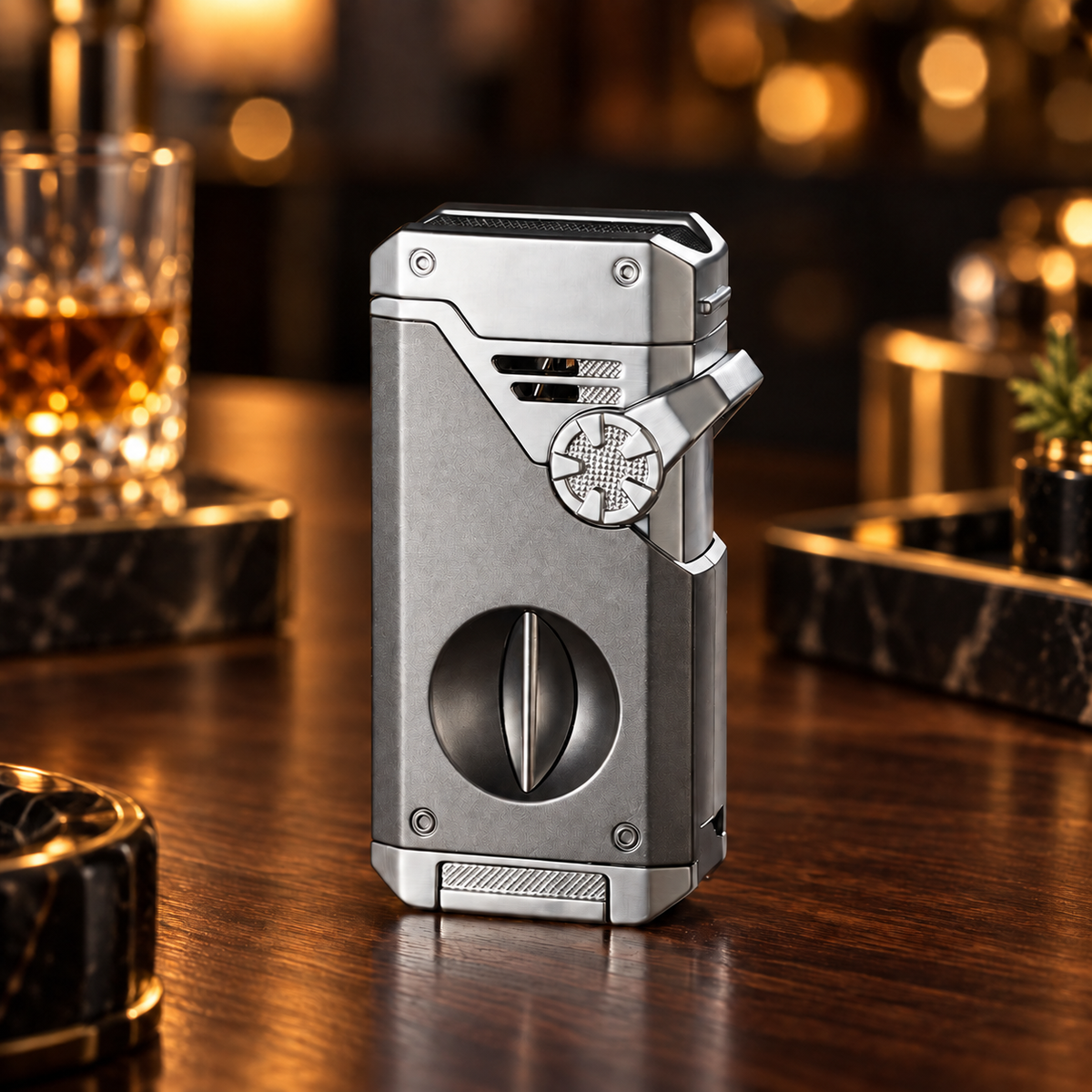 🔥 Vintage Luxury Refillable Lighter with Timeless Retro Style