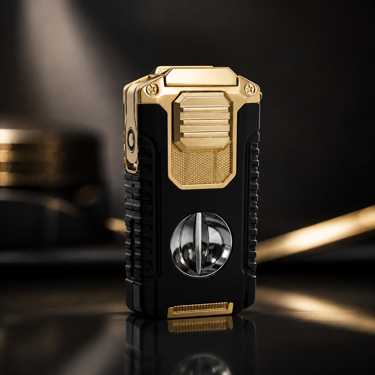🔥 Vintage Luxury Refillable Lighter with Timeless Retro Style