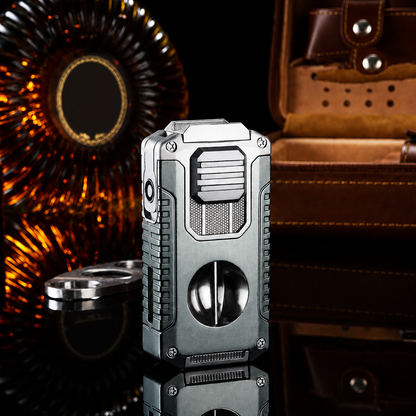 🔥 Vintage Luxury Refillable Lighter with Timeless Retro Style