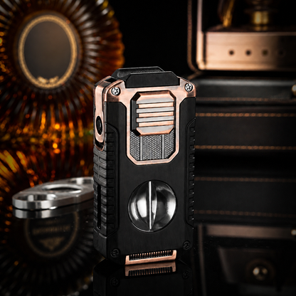🔥 Vintage Luxury Refillable Lighter with Timeless Retro Style