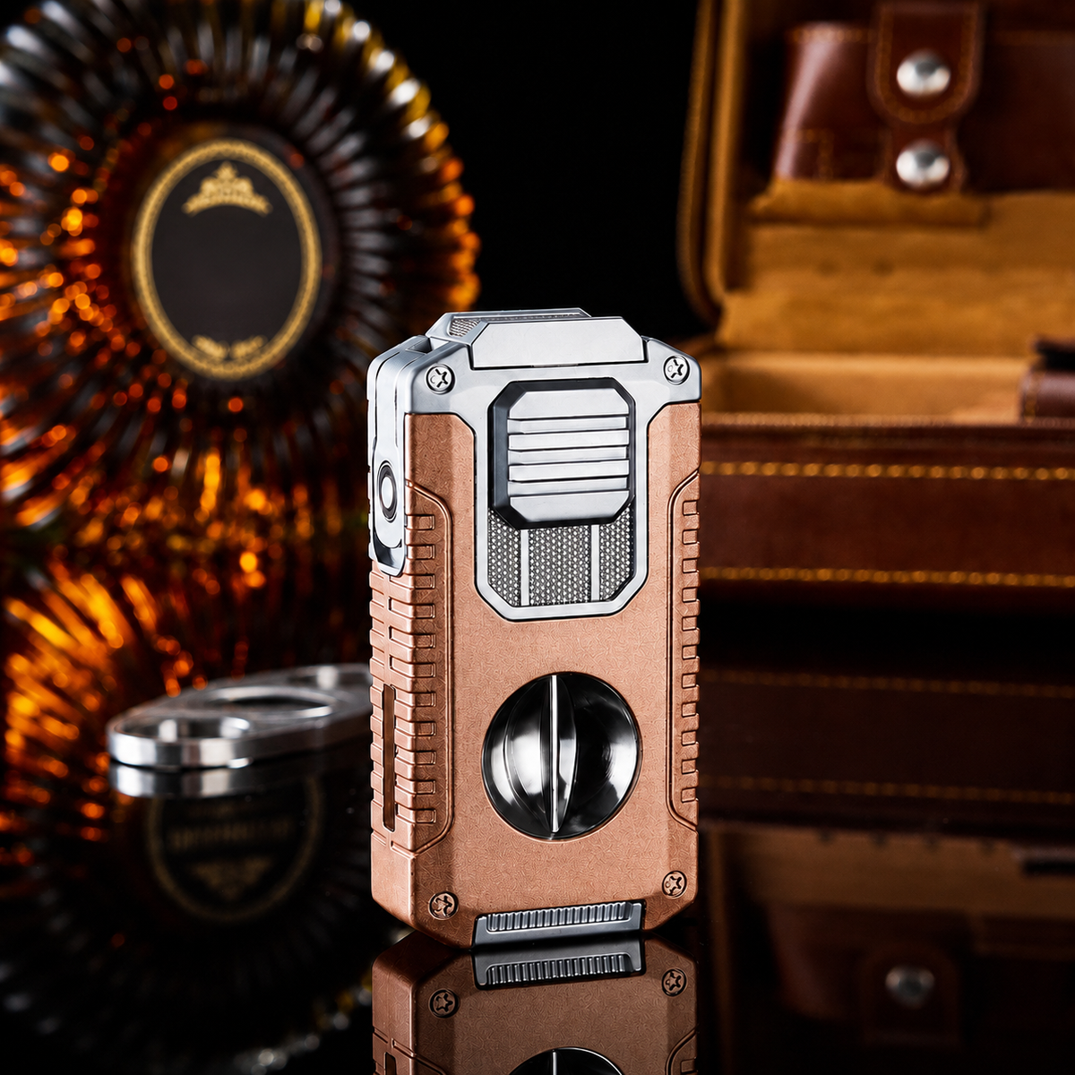 🔥 Vintage Luxury Refillable Lighter with Timeless Retro Style
