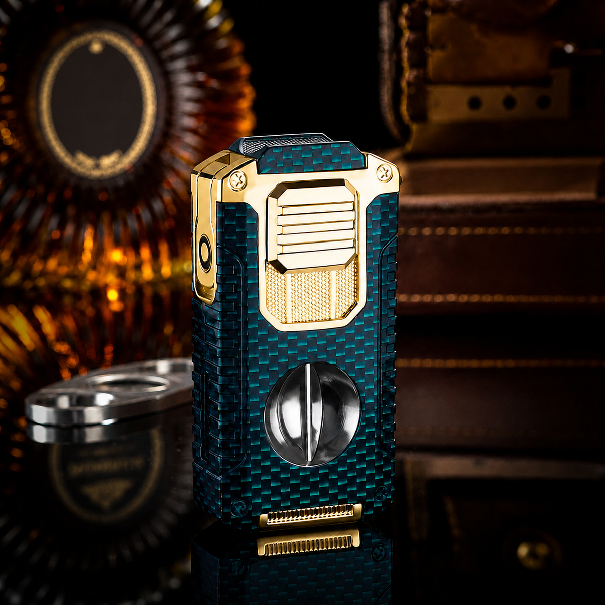 🔥 Vintage Luxury Refillable Lighter with Timeless Retro Style