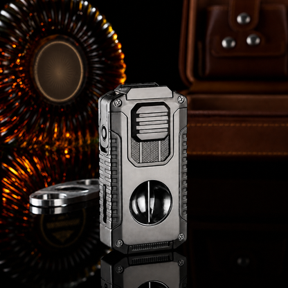 🔥 Vintage Luxury Refillable Lighter with Timeless Retro Style